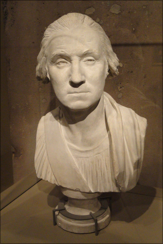 Poster, Many Sizes Available; George Washington By Jean Antoine Houdon, Plaster, C. 1786 Dsc03183
