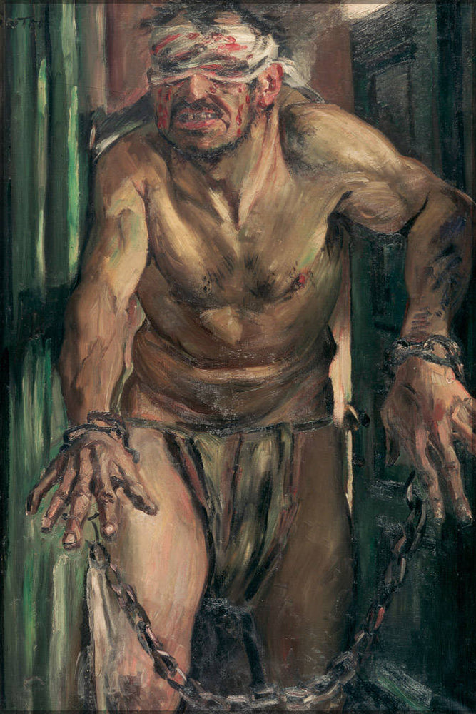 Poster, Many Sizes Available; The Blinded Samson By Lovis Corinth