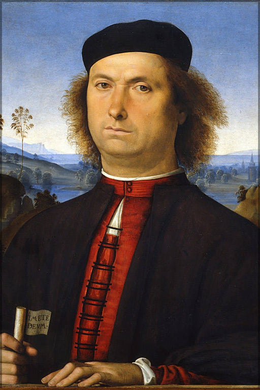 Poster, Many Sizes Available; Portrait Of Francesco Delle Opere By Pietro Perugino