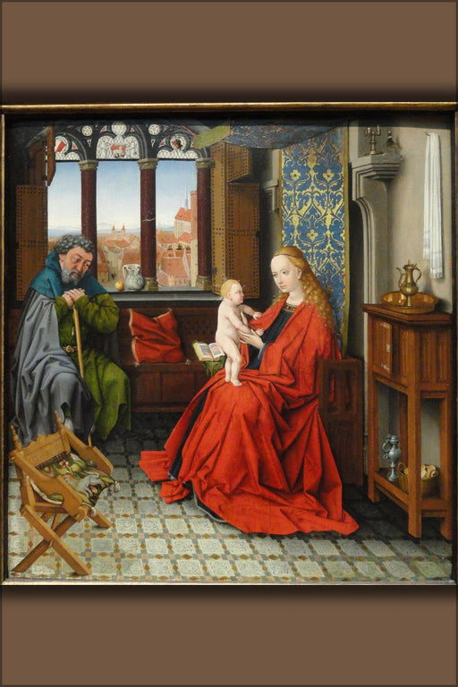 Poster, Many Sizes Available; Holy Family, 1440 1460, South German Art Institute Of Chicago Dsc09623