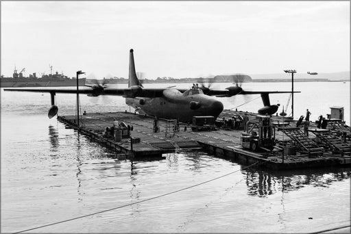 Poster, Many Sizes Available; Convair Xp5Y-1 Tradewind Docks San Diego, California 1950