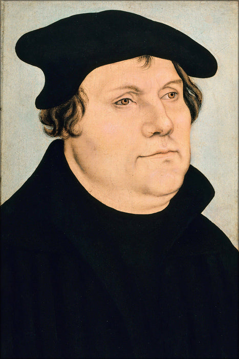 Poster, Many Sizes Available; Portrait Of Martin Luther 1540