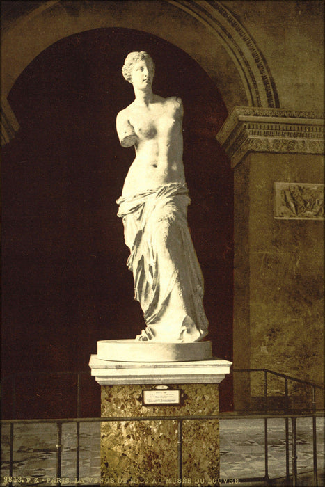 Poster, Many Sizes Available; The Louvre, The Venus De Milo, Paris, France Photochrom 1890