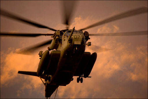 Poster, Many Sizes Available; Marine Corps Ch-53E Super Stallion, Assault Support Tactics 3