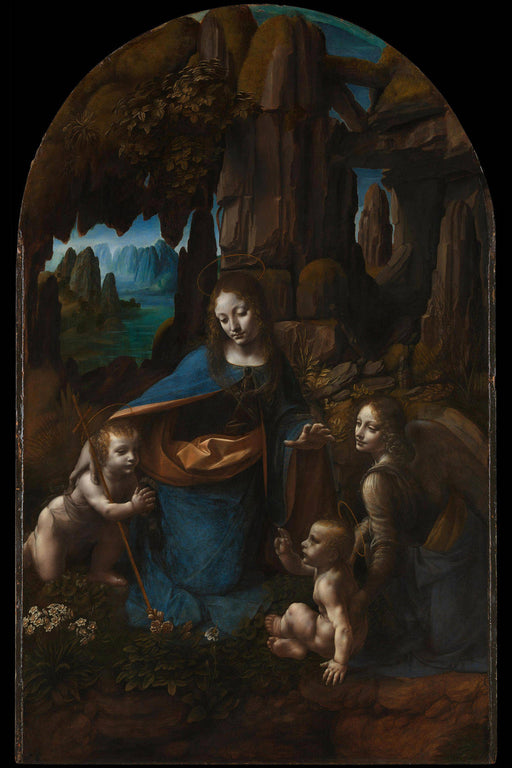 Poster, Many Sizes Available; The Virgin Of The Rocks By Leonardo Da Vinci C1503