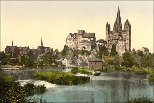 Poster, Many Sizes Available; Castle And Cathedral, Limburg, Hesse-Nassau, Germany 1890