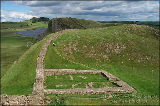 Poster, Many Sizes Available; Castle Nick Remains Of , Milecastle 39,Hadrians Wall