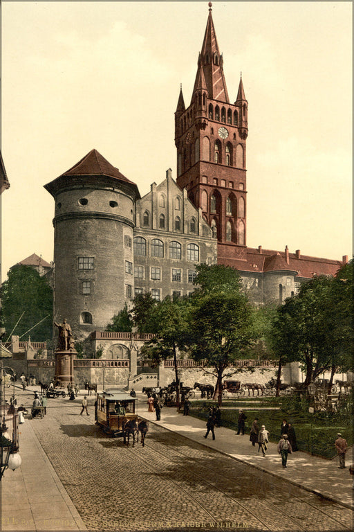 Poster, Many Sizes Available; Castle Tower Emperor Williams Monument, Germany 1890