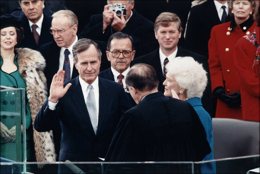 Poster, Many Sizes Available; President George H. W. Bush Inaugural Ceremonies Jan 20, 1989