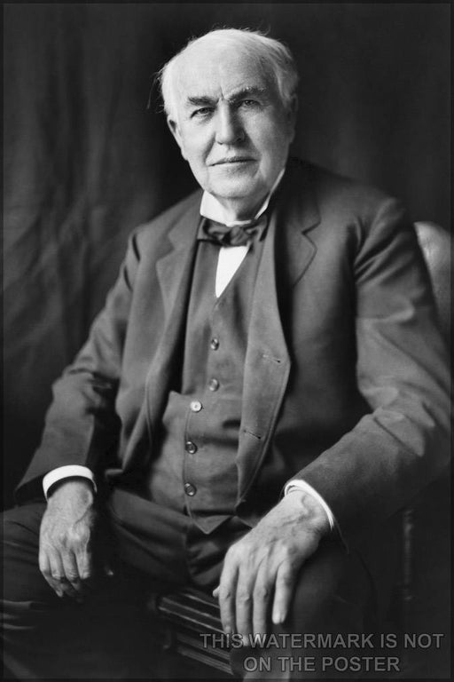 Poster, Many Sizes Available; Thomas Alva Edison C.1922