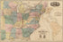 Poster, Many Sizes Available; Map Cincinnati South Railroad United States 1879