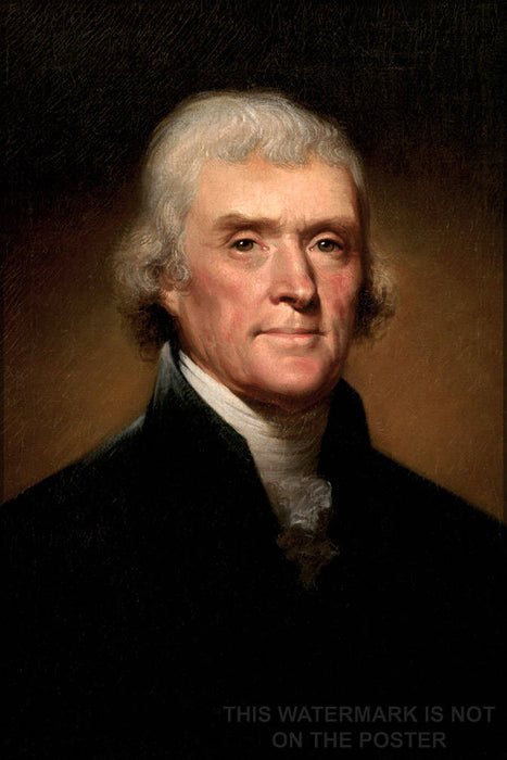 Poster, Many Sizes Available; Thomas Jefferson By Rembrandt Peale, 1800