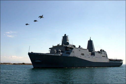 Poster, Many Sizes Available; Amphibious Transport Dock Uss New Orleans (Lpd 18)