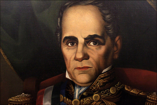 Poster, Many Sizes Available; Gfp Antonio Lopez De Santa Anna