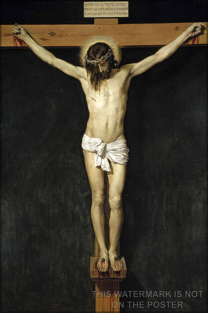 Poster, Many Sizes Available; Crucifixion, Painting By D. VelÃ¡zquez, 17Th C