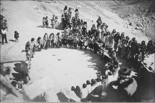 Poster, Many Sizes Available; Hopi Women&#39;S Dance, Oraibi, Arizona, 1879 Nara 542441