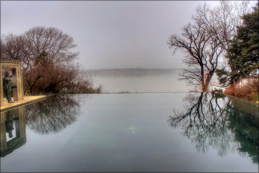 Poster, Many Sizes Available; Gfp Texas Dallas Looking At White Rock Lake