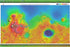 Poster, Many Sizes Available; Mars Topography Map 3