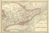 Poster, Many Sizes Available; Map Of Eastern Ontario 1881