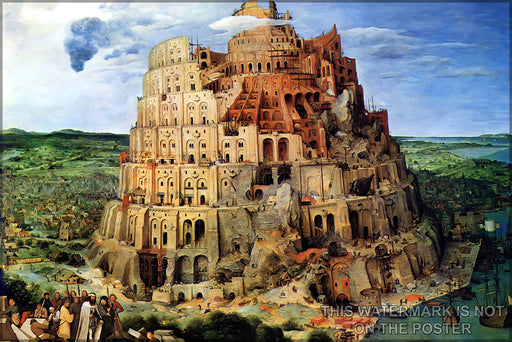 Poster, Many Sizes Available; Tower Of Babel Pieter Bruegel The Elder 1563