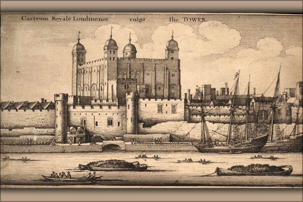 Poster, Many Sizes Available; Tower Of London By Wenzel Hollar 17Th Century