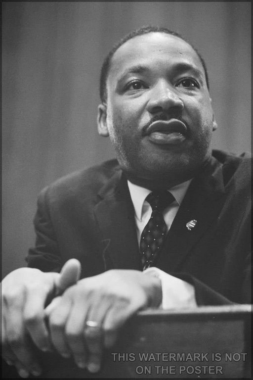 Poster, Many Sizes Available; Martin Luther King Jr. C1964