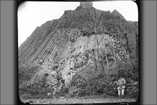 Poster, Many Sizes Available; A Basalt Neck At Buron Near Coudes, Southern France Yorym Ta0365