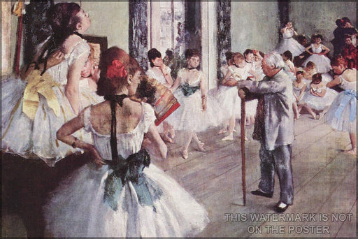 Poster, Many Sizes Available; Dance Class (La Classe De Danse),1873â1876, Oil On Canvas, By Edgar Degas