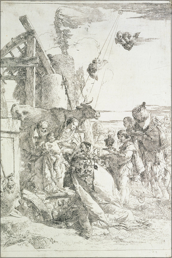 Poster, Many Sizes Available; Giovanni Battista Tiepolo Adoration Of The Magi