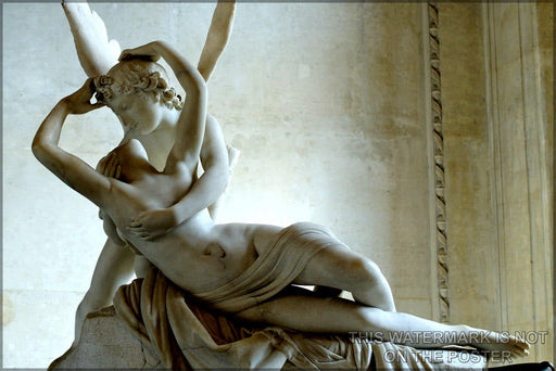 Poster, Many Sizes Available; Psyche Revived By The Kiss Of Love By Antonio Canova C1793 Louvre