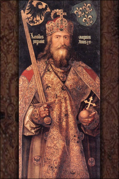 Poster, Many Sizes Available; Charlemagne, By Albrecht DÃ¼rer