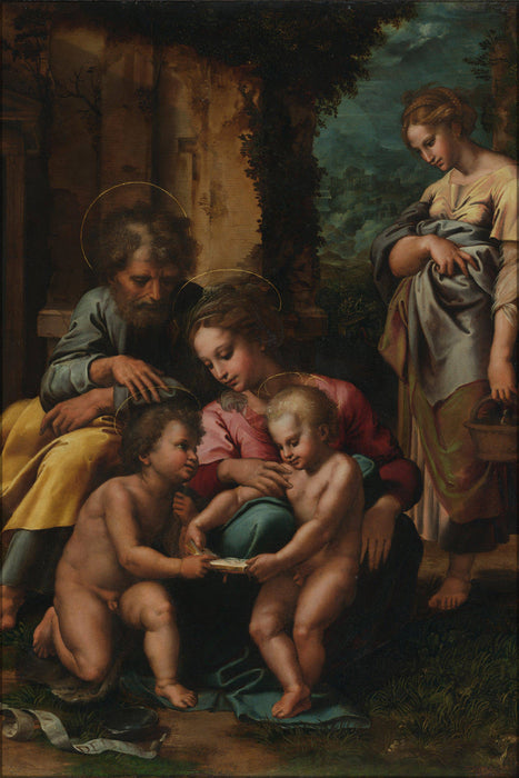 Poster, Many Sizes Available; Giulio Romano Giulio Pippi Italian Roman , Before 1499 1546 The Holy Family