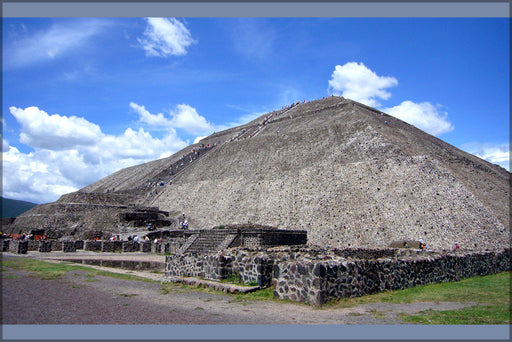 Poster, Many Sizes Available; Pyramid Of The Sun PirÃ¡mide Del Sol, TeotihuacÃ¡n, MÃ©xico