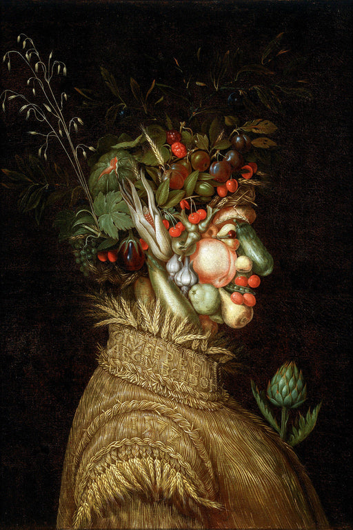 Poster, Many Sizes Available; Giuseppe Arcimboldo Allegorical Portrait _Summer_ Google Art Project