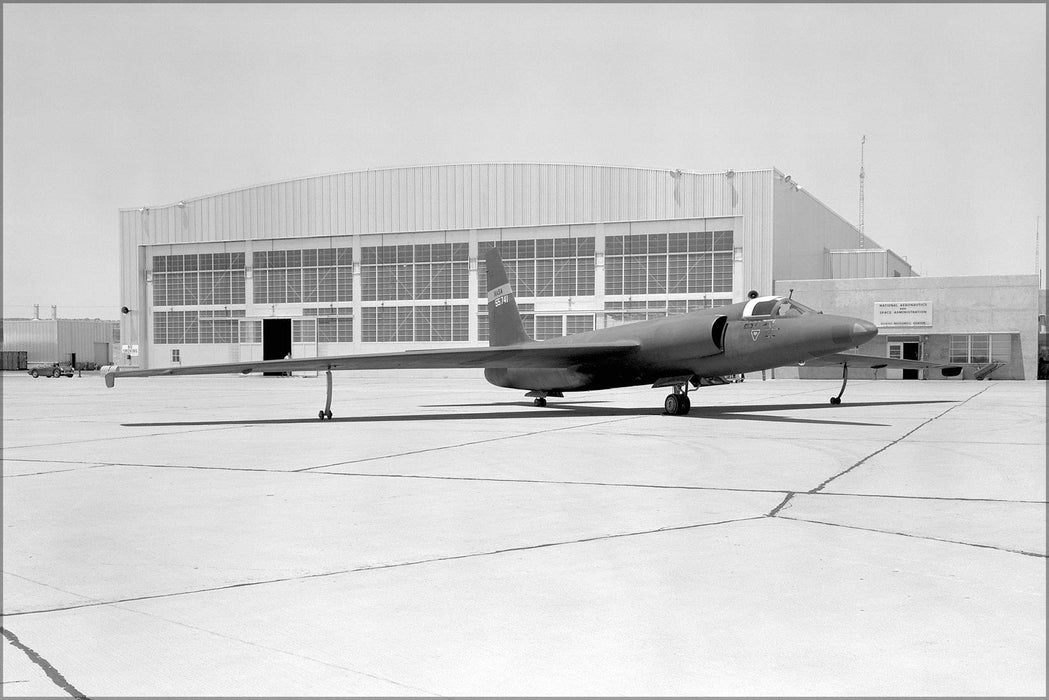 Poster, Many Sizes Available; U-2 Spy Plane With Fictitious Nasa Markings 1960