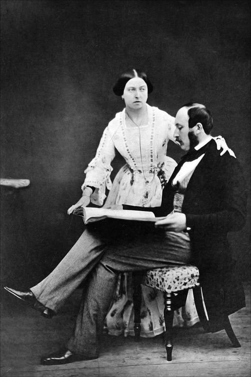 Poster, Many Sizes Available; Queen Victoria And Prince Albert, 1854