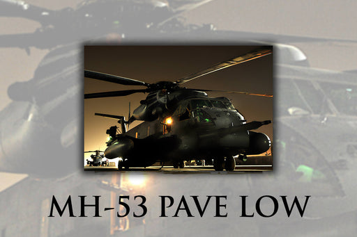 Poster, Many Sizes Available; Mh-53 Pave Low (Remove Noise) P1