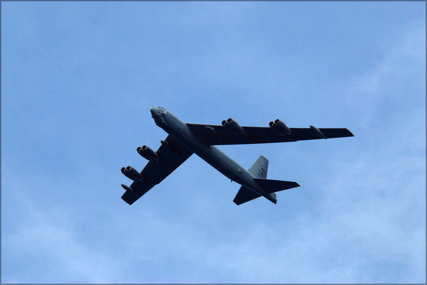 Poster, Many Sizes Available; U.S. Air Force B-52 Stratofortress Bomber From Anderson Afb