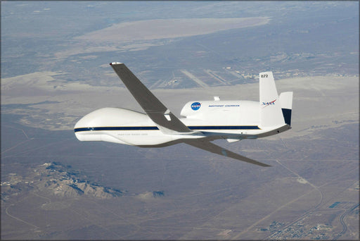 Poster, Many Sizes Available; Global Hawk Rq-4 Uav Drone