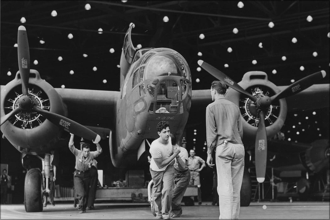 Poster, Many Sizes Available; Douglas B-26B Invader B-26 3Rd Bomb Group, Korean War 1951