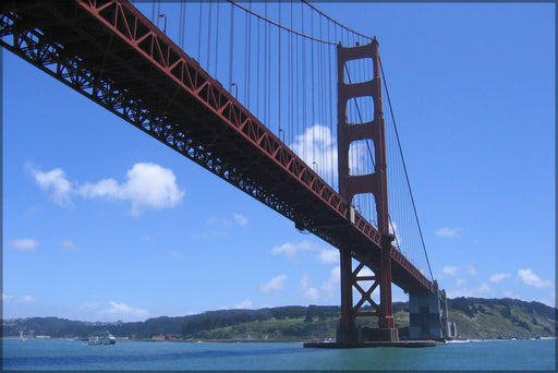 Poster, Many Sizes Available; Golden Gate Bridge P012112