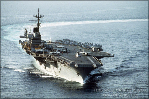 Poster, Many Sizes Available; Uss Saratoga (Cv-60)