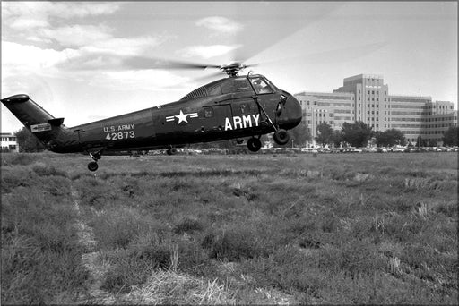 Poster, Many Sizes Available; U.S. Army Sikorsky H-34A-Si Choctaw 1956 H-34 Helicopter