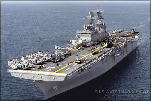 Poster, Many Sizes Available; Uss Bataan (Lhd-5) Jul. 17, 1999 â