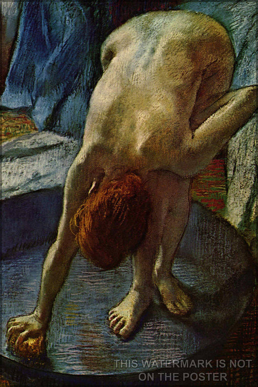 Poster, Many Sizes Available; Woman In The Bath, 1886 By Edgar Degas