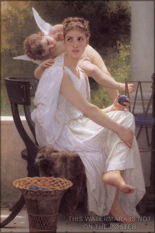 Poster, Many Sizes Available; Work Interrupted William-Adolphe Bouguereau (1825-1905) - Work Interrupted (1891