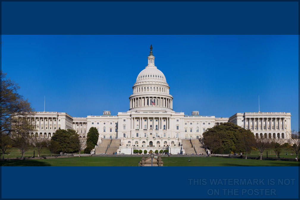 Poster, Many Sizes Available; United States Capitol Building Washington D.C