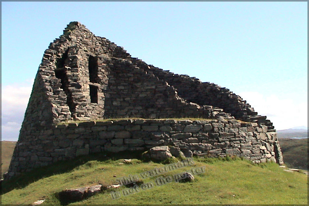 Poster, Many Sizes Available; Dun Carloway Broch, Lewis, Scotland