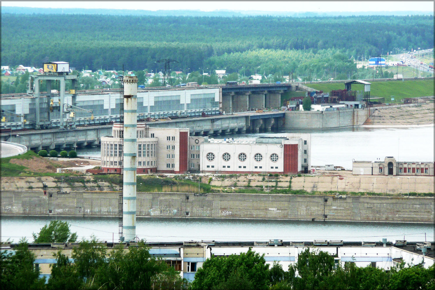 Poster, Many Sizes Available; Hydroelectic Power Station In Naberezhnye Chelny