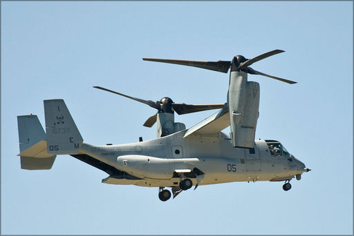 Poster, Many Sizes Available; U.S. Marine Corps Bell Boeing Mv-22B Osprey